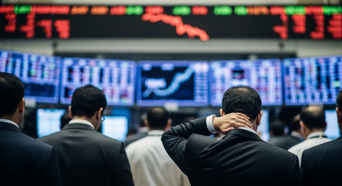 Investor Sentiment Weakens as Sensex Slips Below 25,950