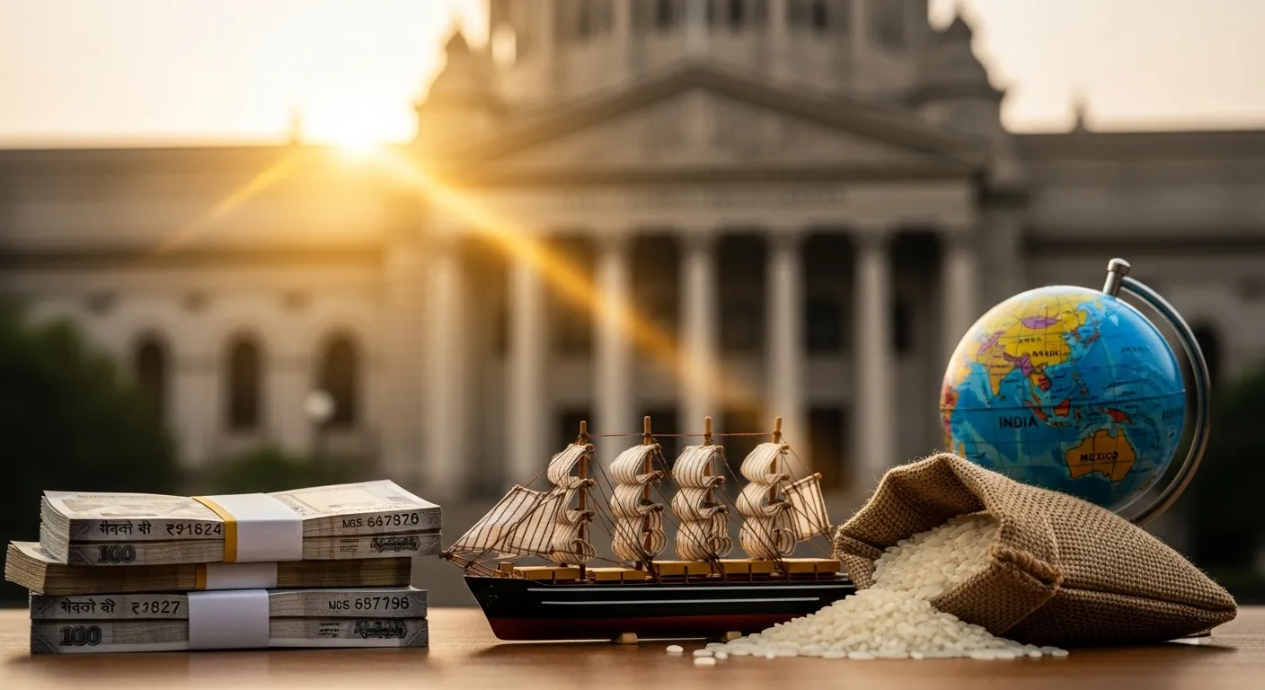 India to expand rice exports to 26 global markets including UK and Mexico strengthening agricultural trade footprint